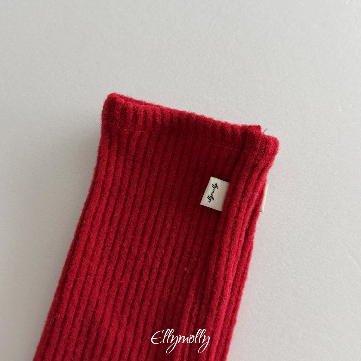 Elly Molly Wool Rib Socks