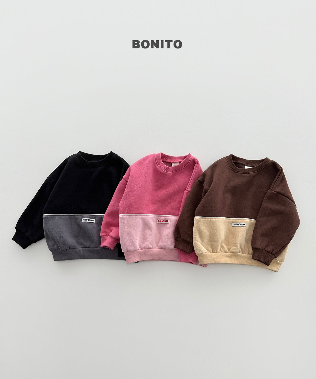 bonito 裾配色 スウェット