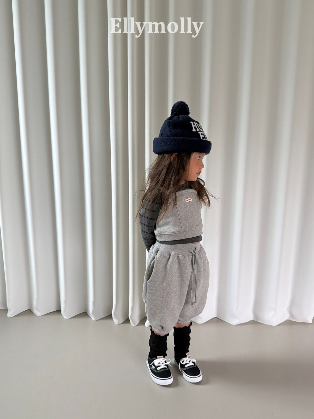 Elly Molly Bubble Capri Jogger Pants
