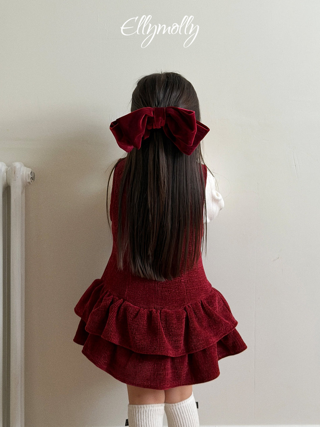 Elly Molly Snow Frill One-piece