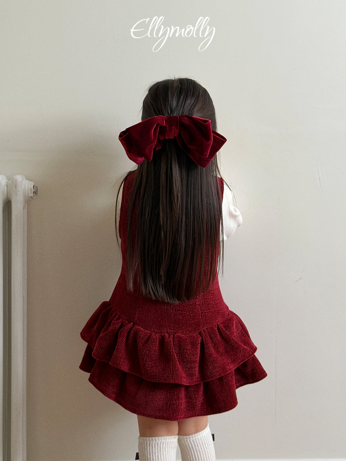 Elly Molly Snow Frill One-piece