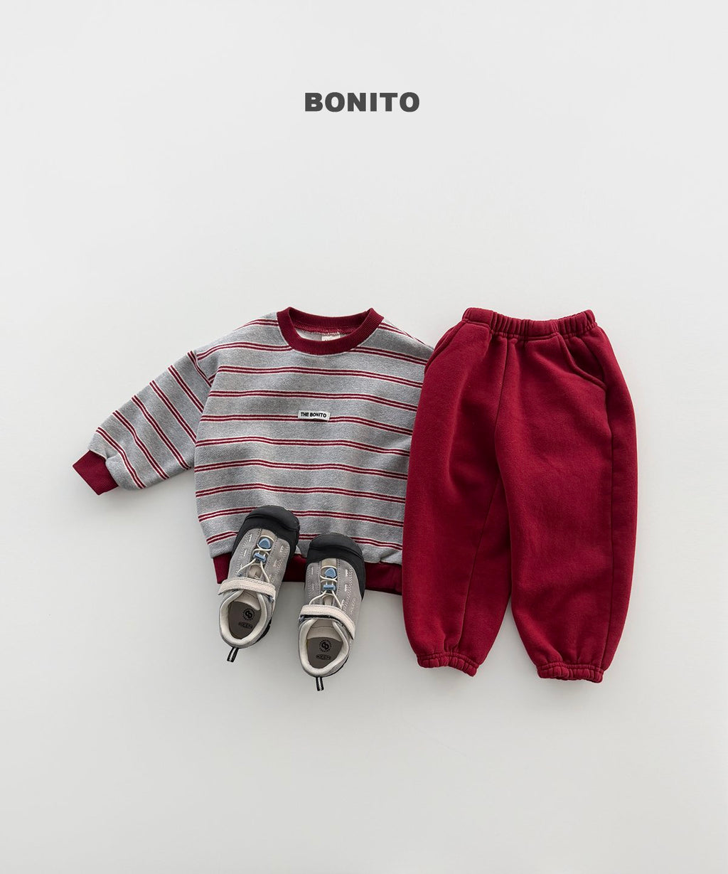 bonito モニカ ボーダースウェット