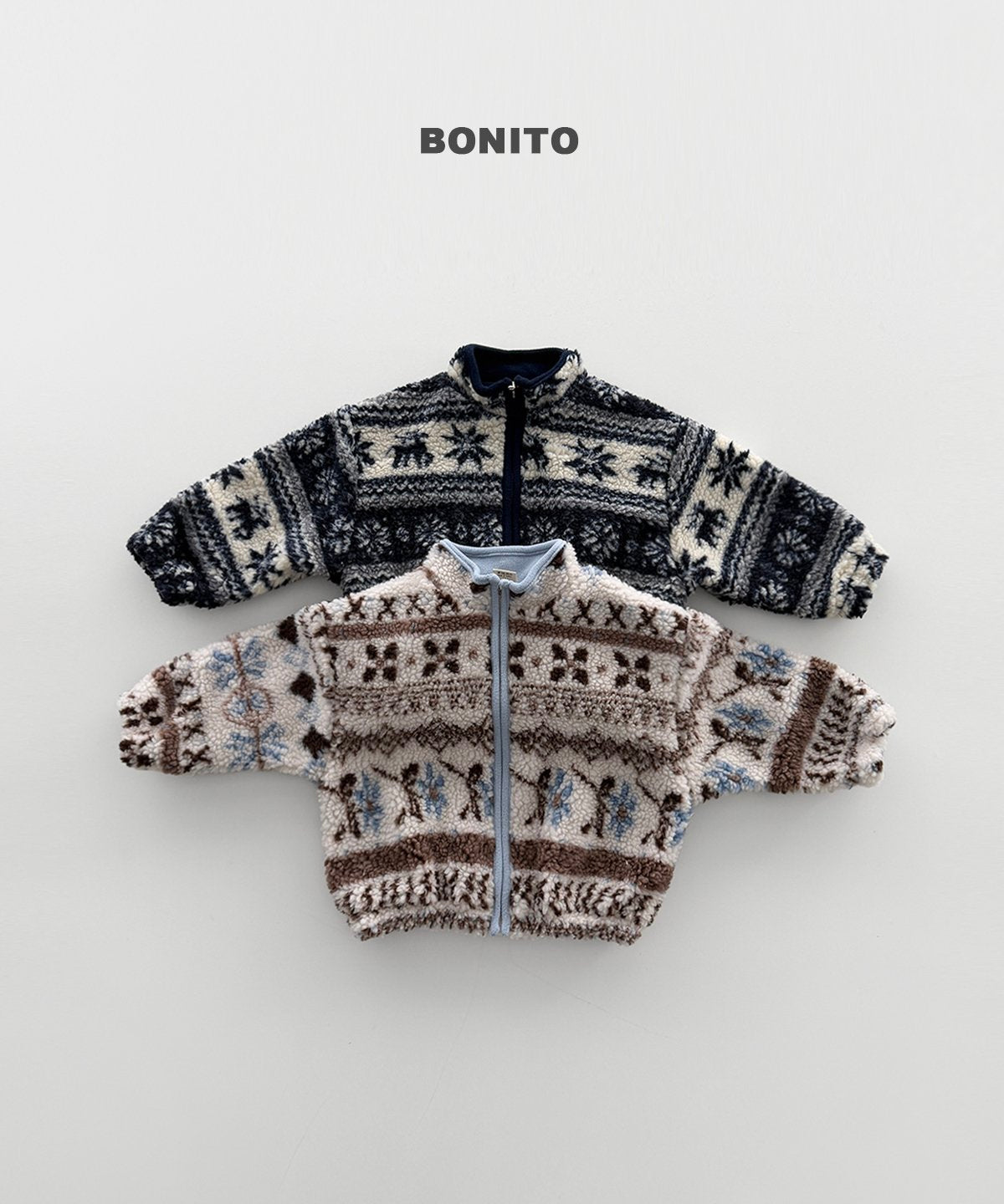 bonito ノルディック ジップジャンパー