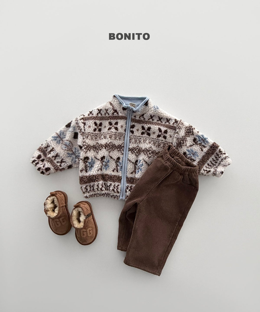 bonito ノルディック ジップジャンパー
