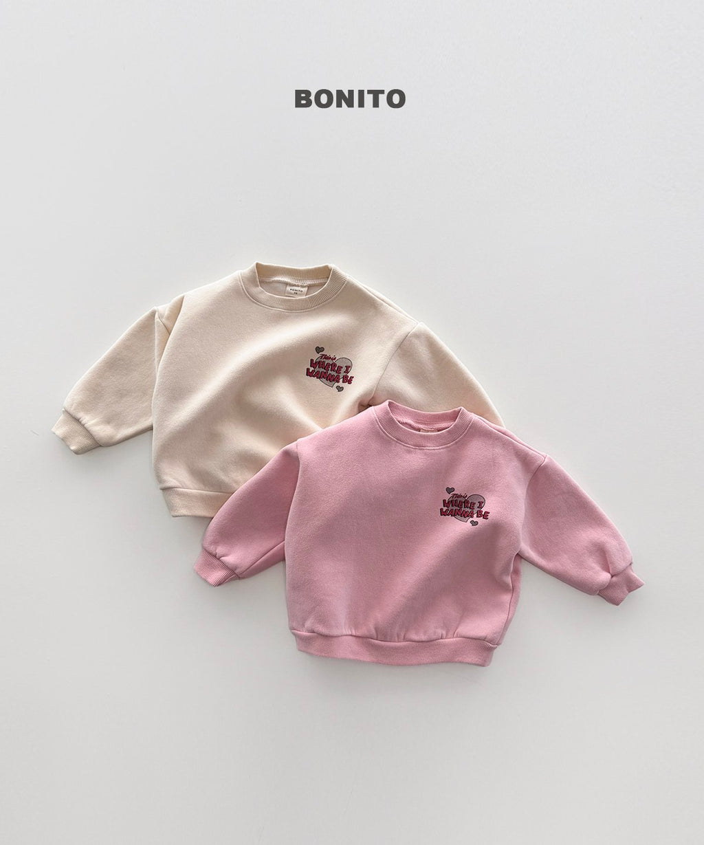bonito ワナビー スウェット