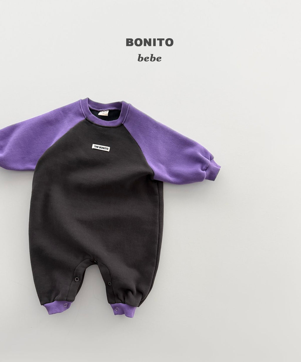 bonito 配色ラグラン スーツ