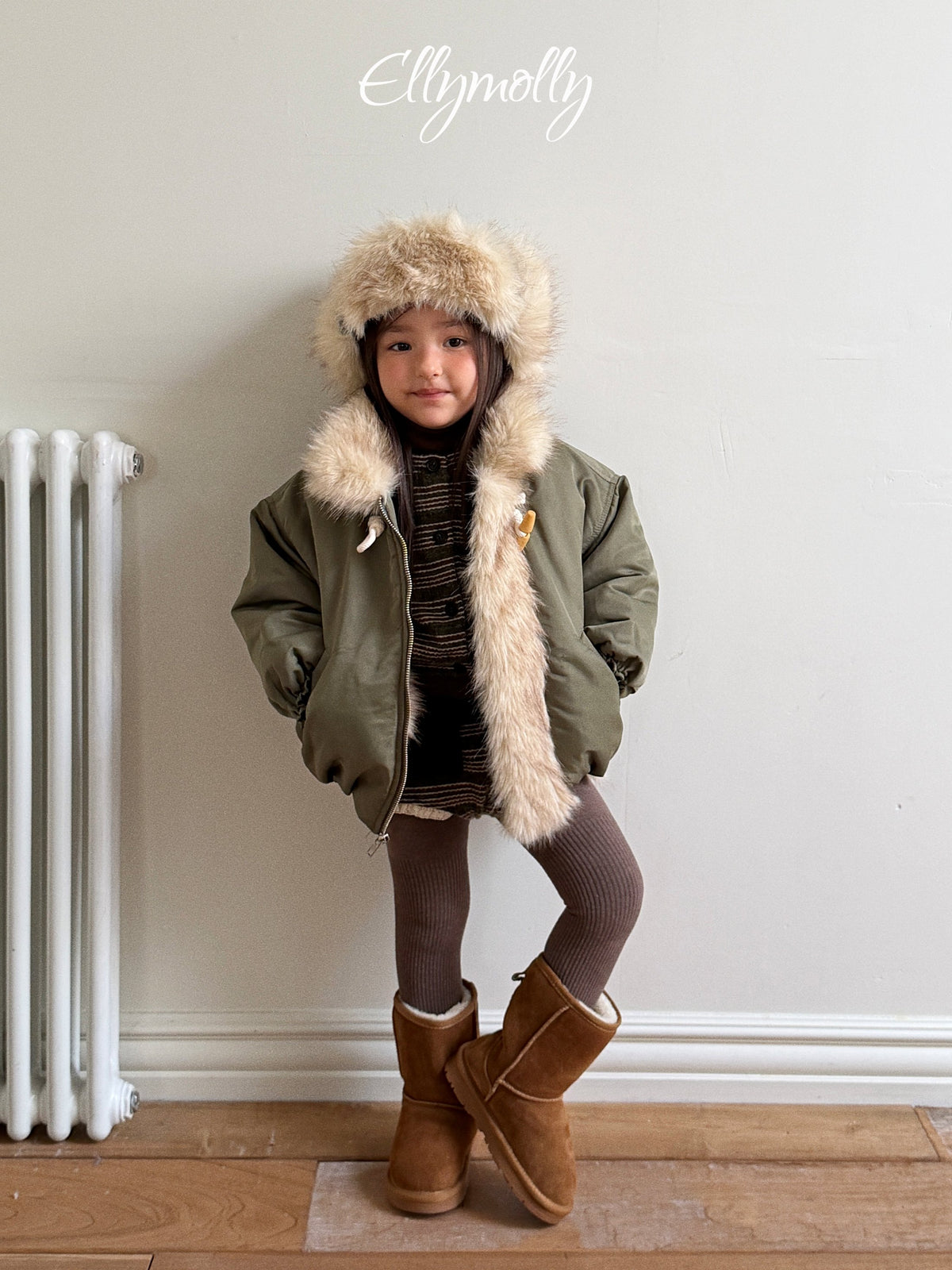 Elly Molly Eskimo Fur Earflap Hat