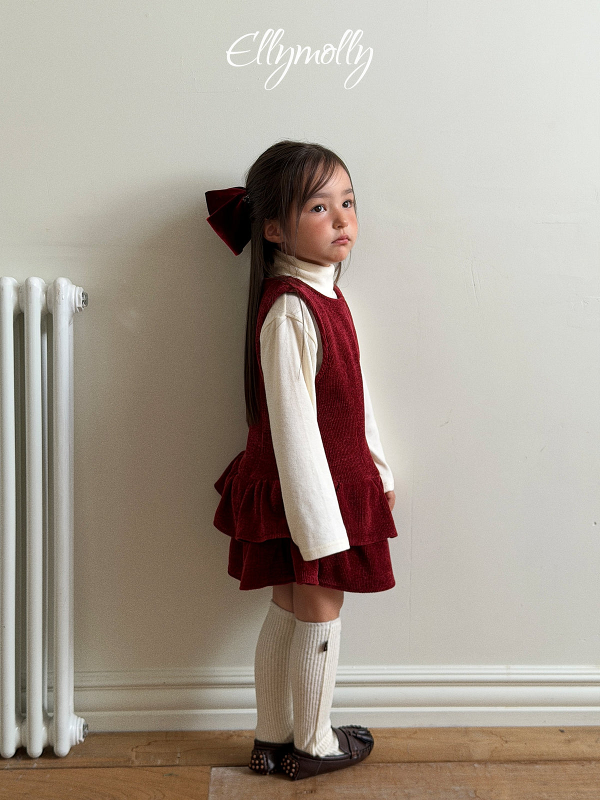 Elly Molly Snow Frill One-piece