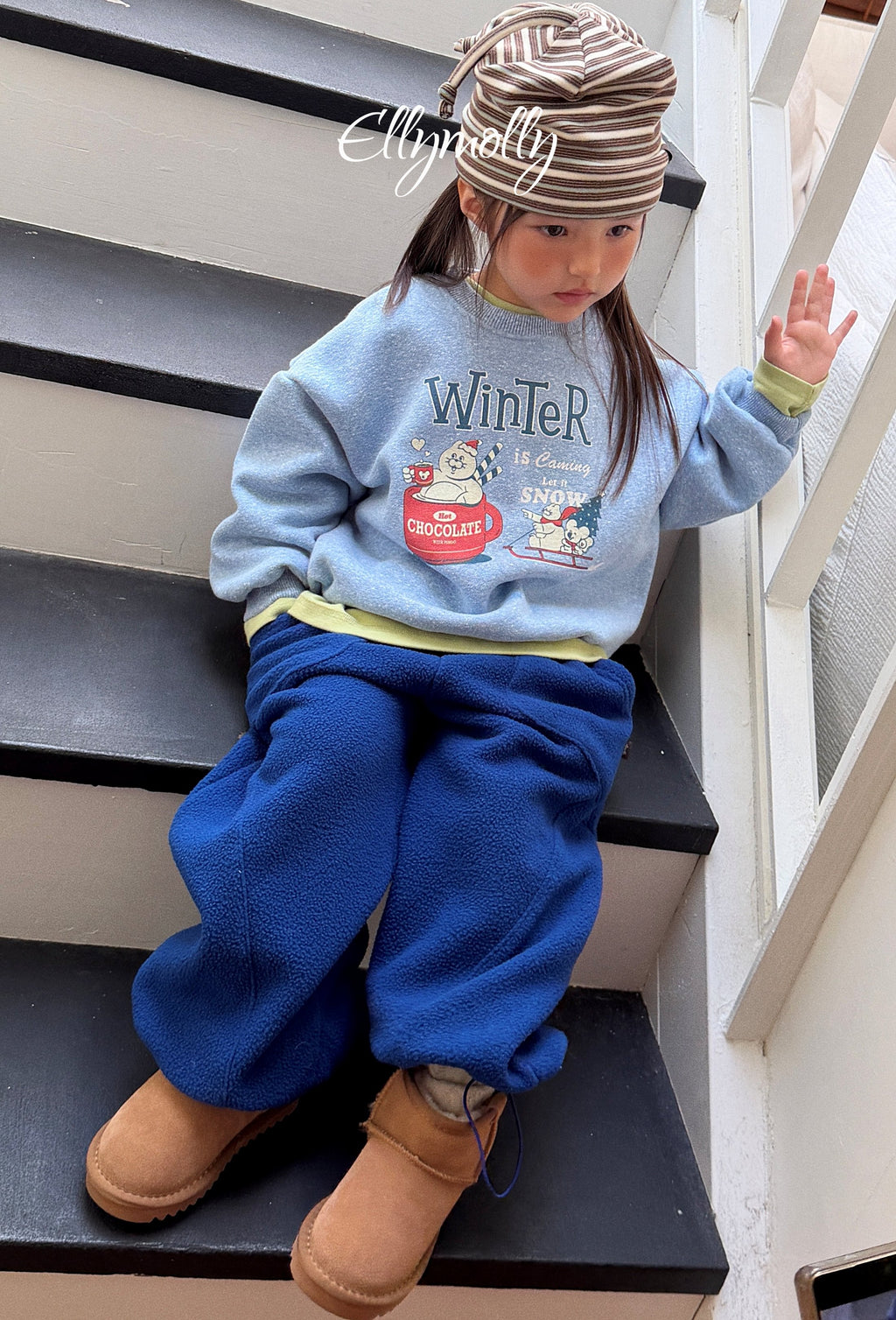 Elly Molly Winter Snow Sweatshirt