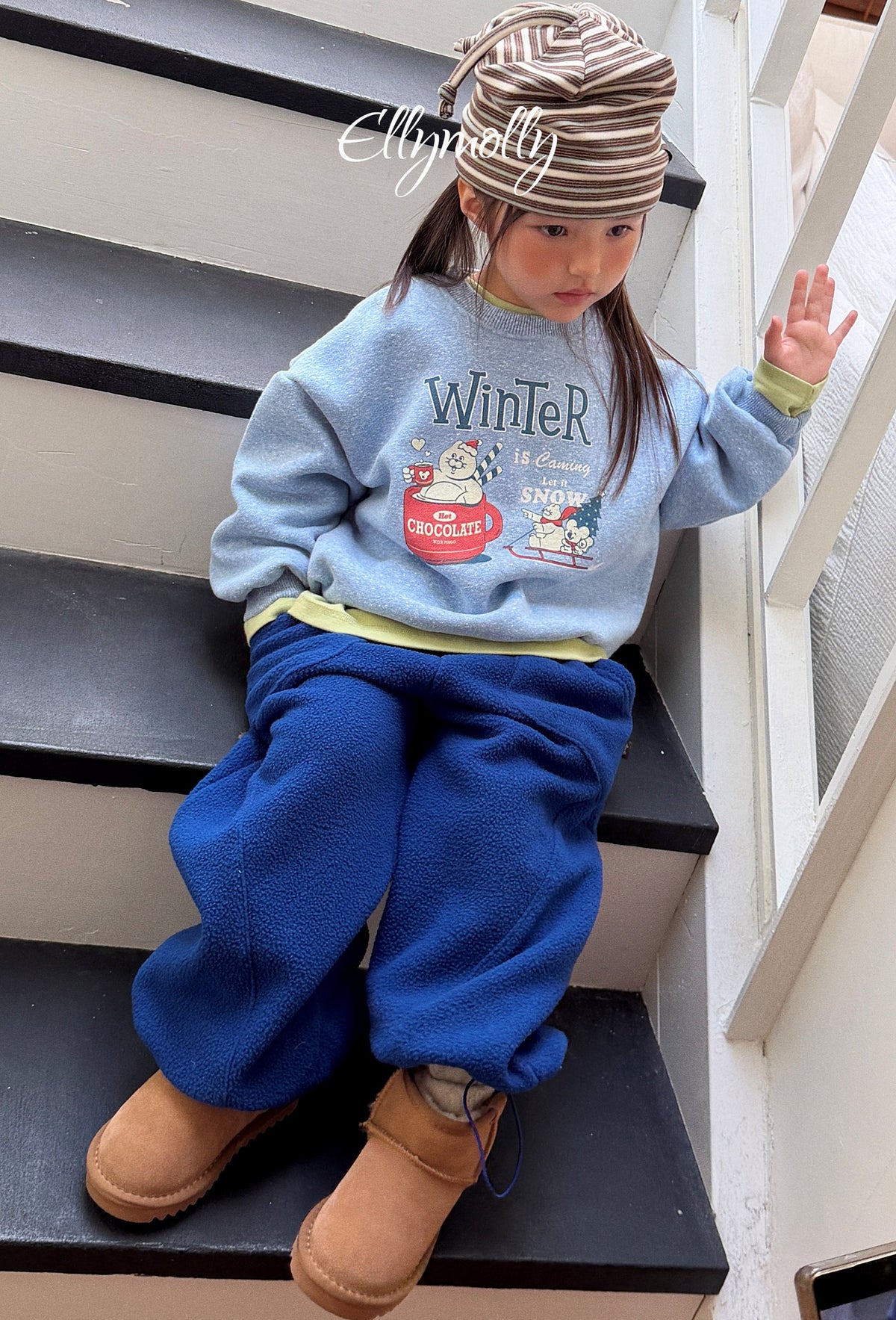 Elly Molly Winter Snow Sweatshirt