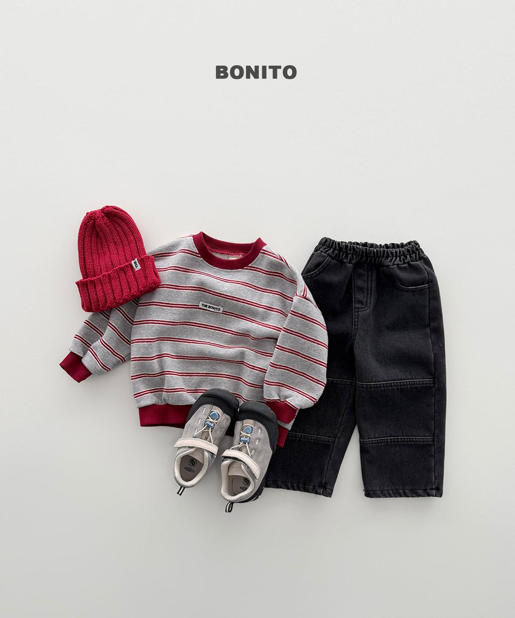 bonito モニカ ボーダースウェット