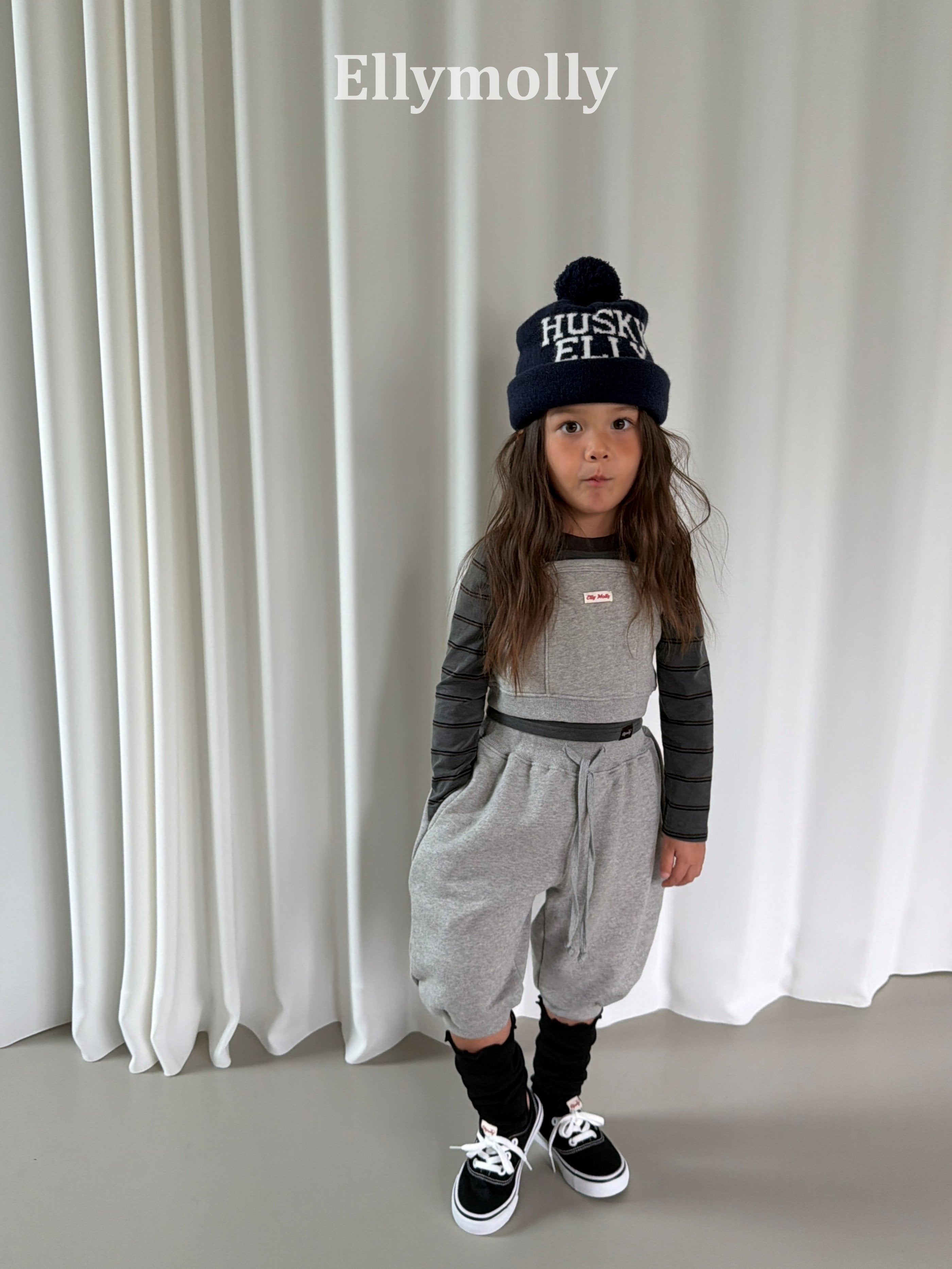 Elly Molly Bubble Capri Jogger Pants