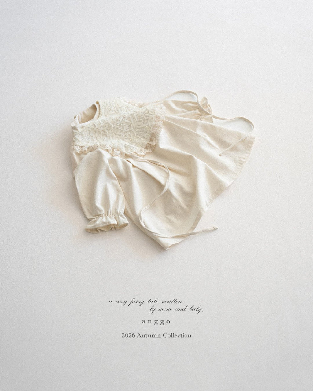 anggo Cream Dress