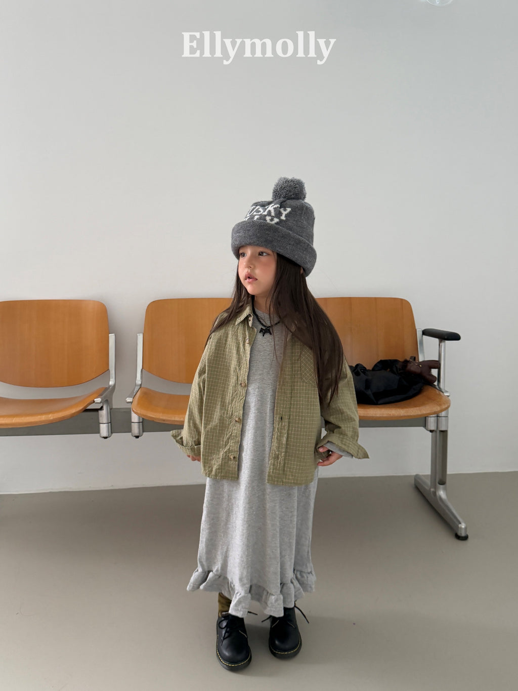 Elly Molly Maison Check Relaxed Pants