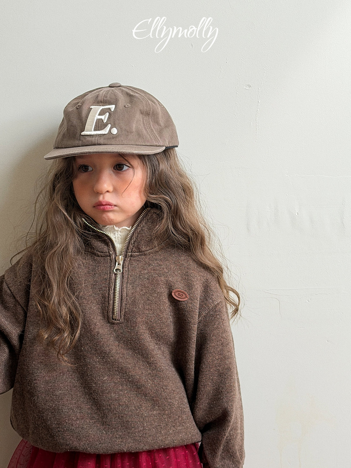 Elly Molly Arden Wool Half Zip-Up