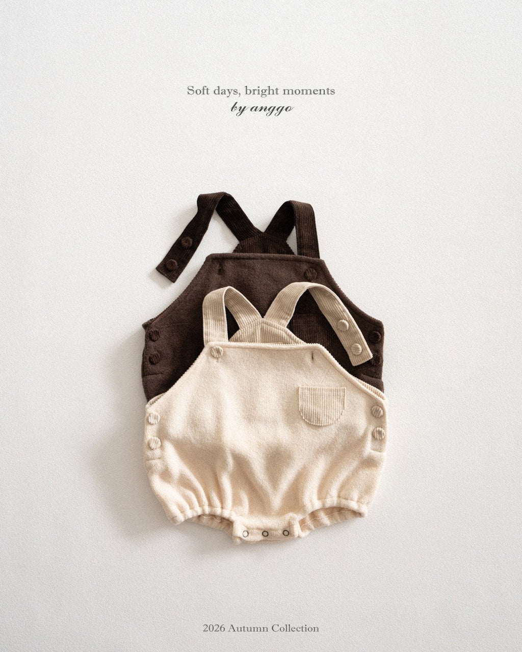 anggo Shake Overall Romper