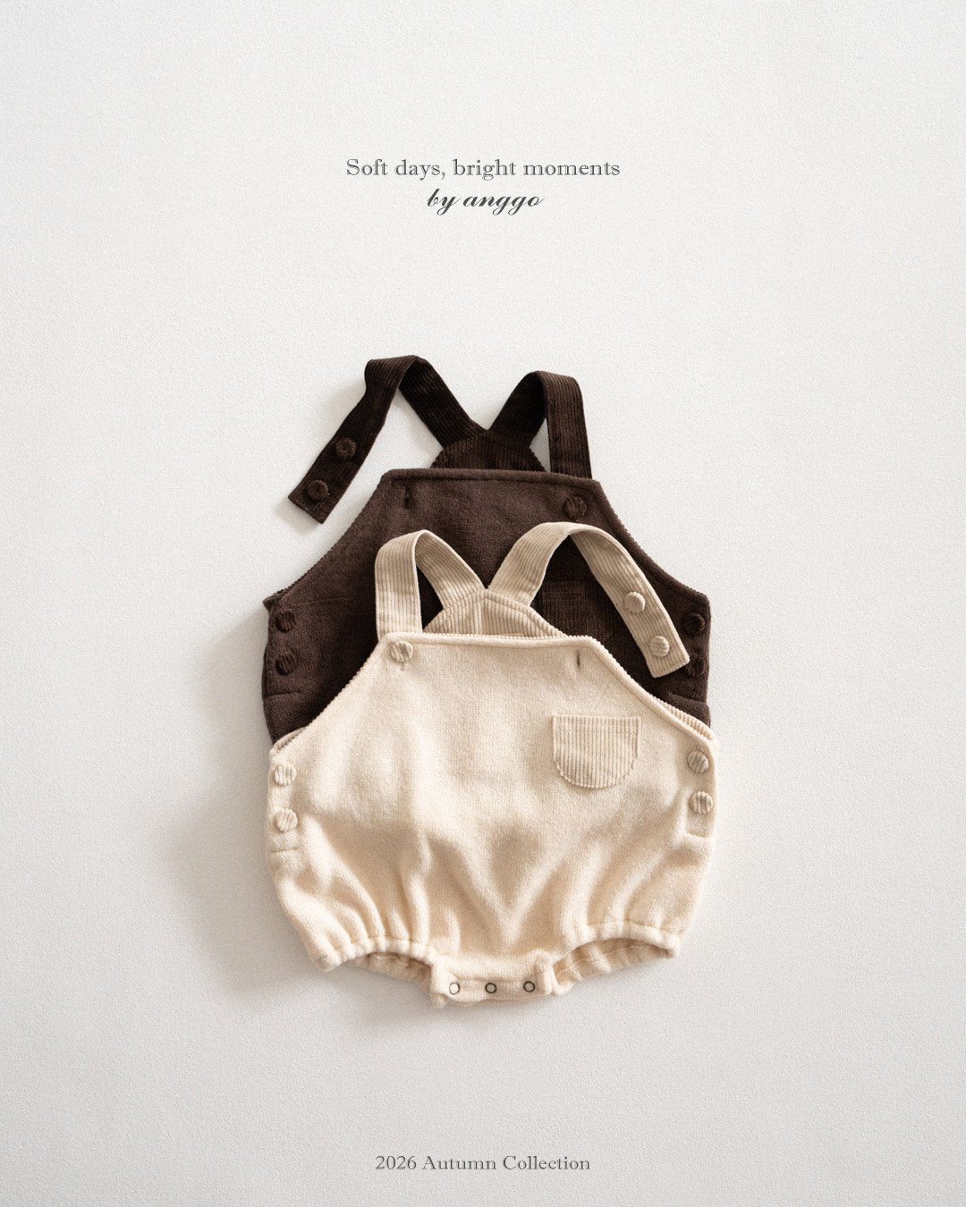 anggo Shake Overall Romper