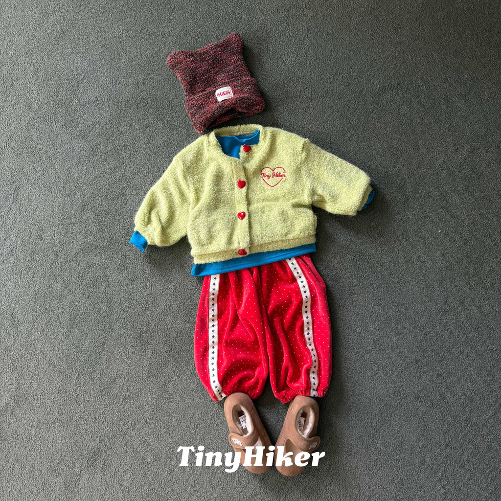 TinyHiker Tiny Heart Cardigan