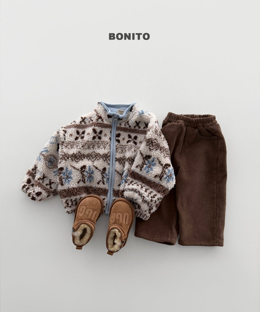 bonito ノルディック ジップジャンパー