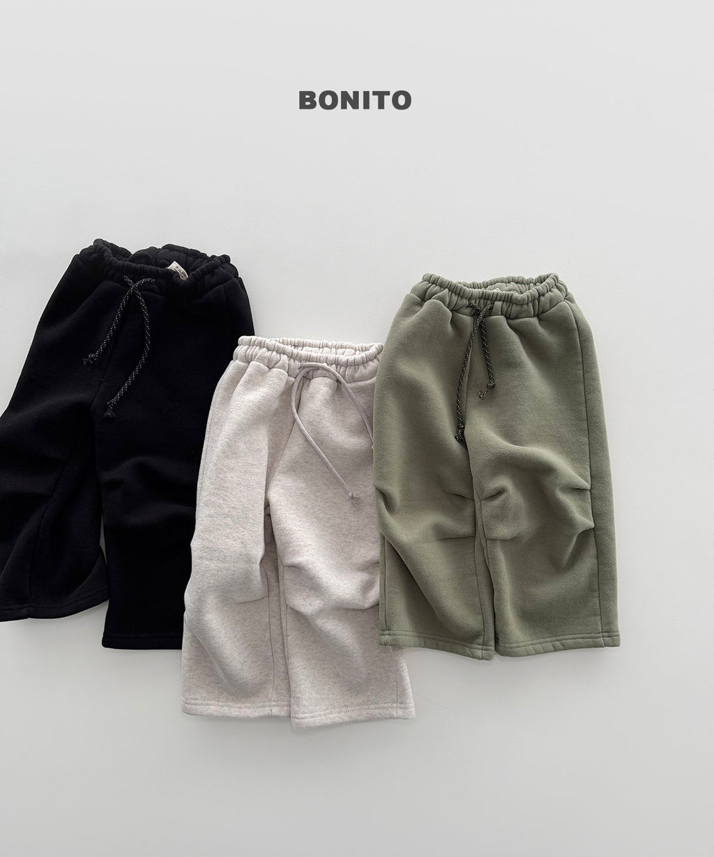 bonito ピンタック ストレートパンツ