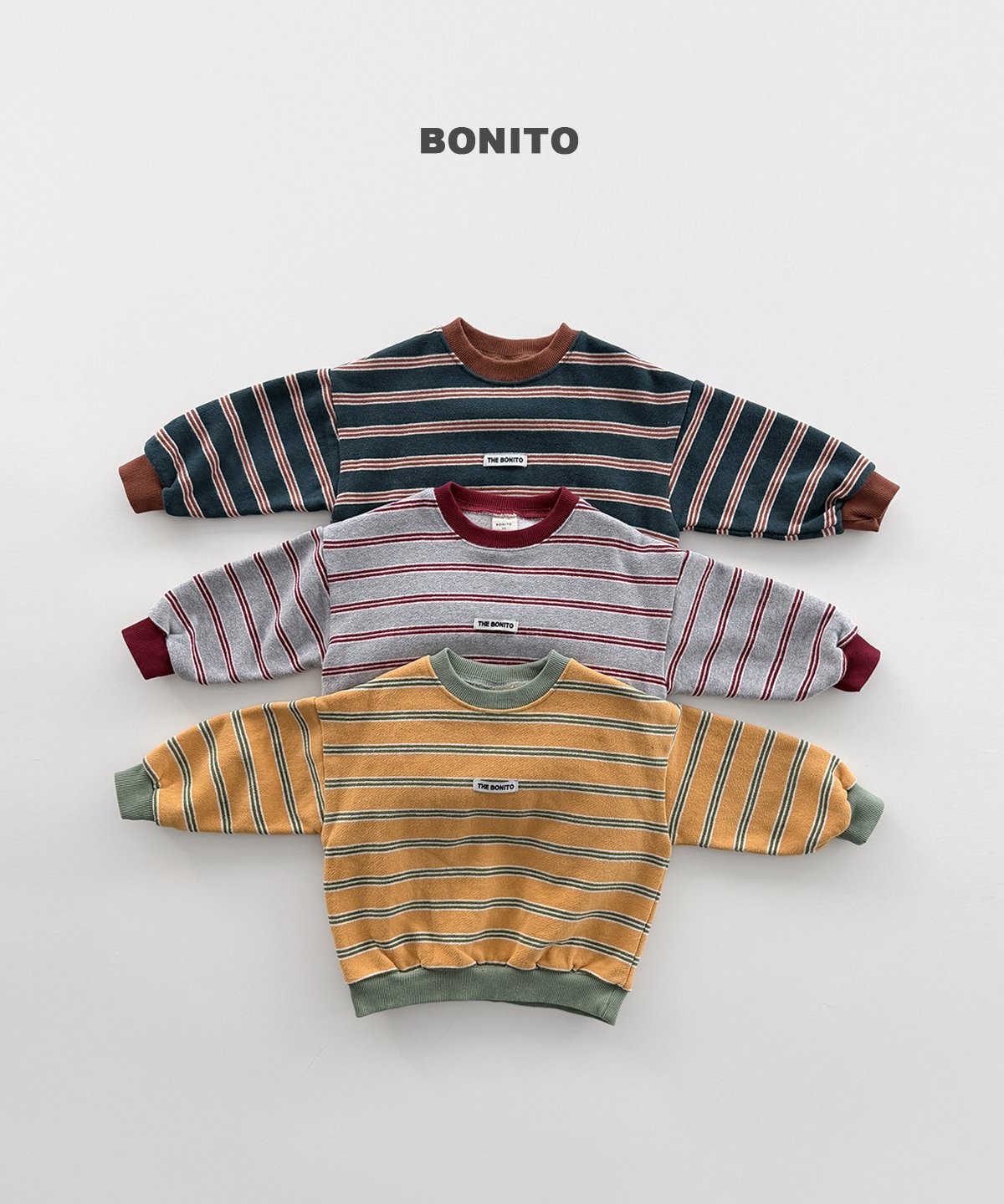 bonito モニカ ボーダースウェット