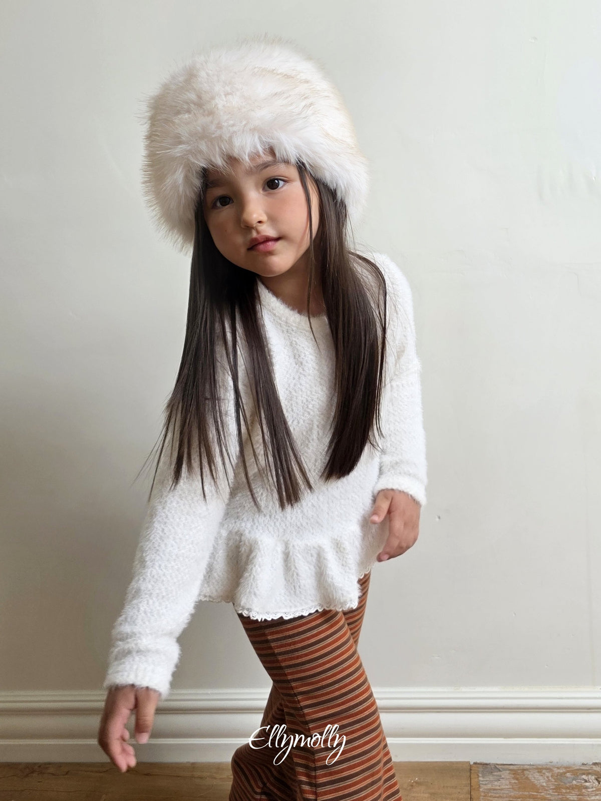 Elly Molly Snowflake Frill Tee