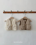monbebe Shearling Vest
