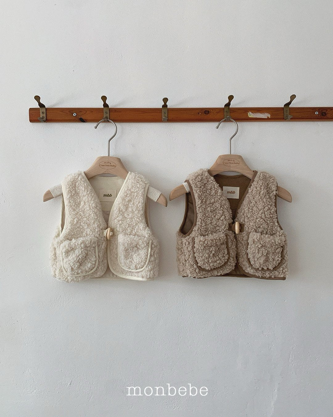 monbebe Shearling Vest