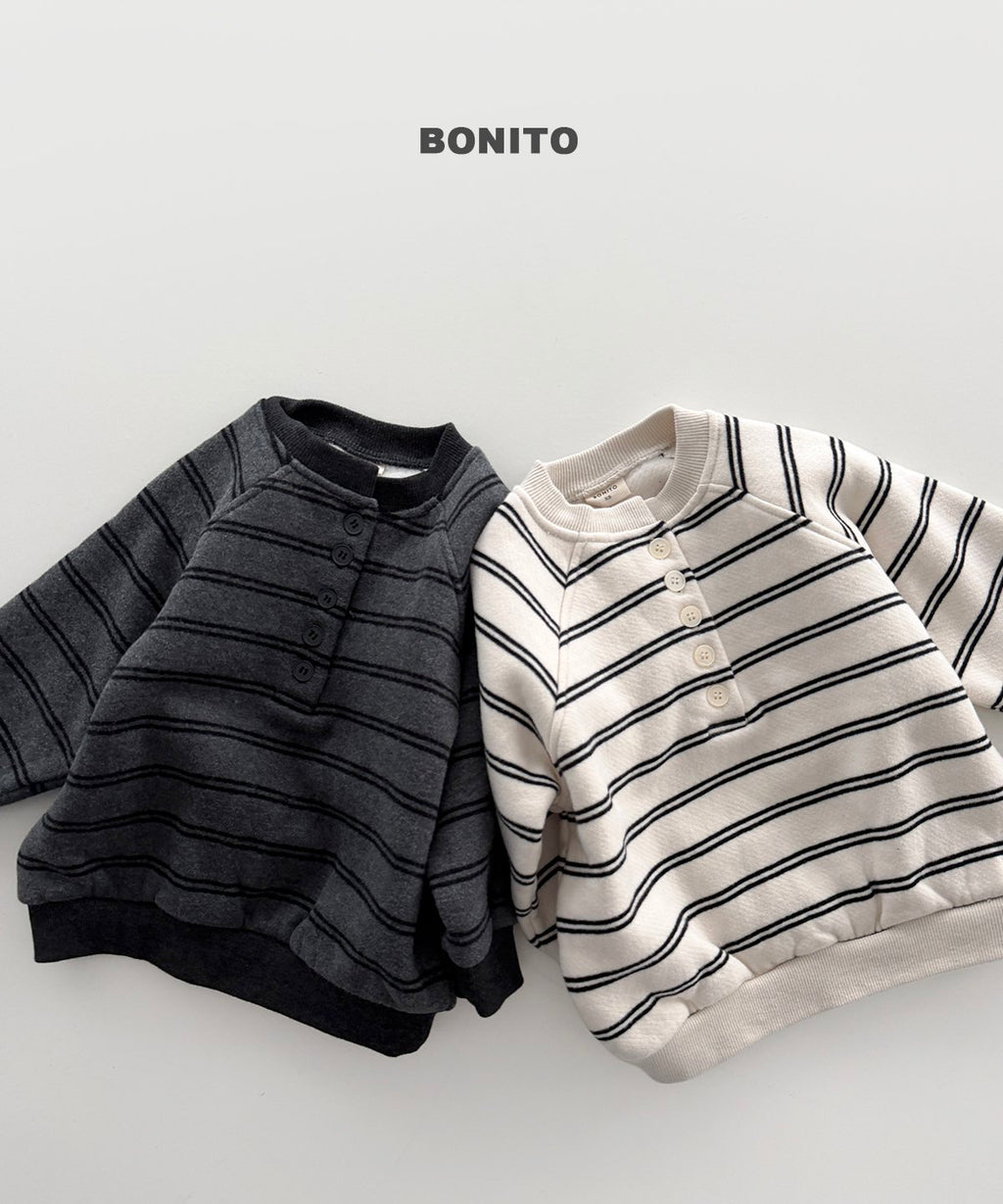 bonito ボーダー ヘンリーネック