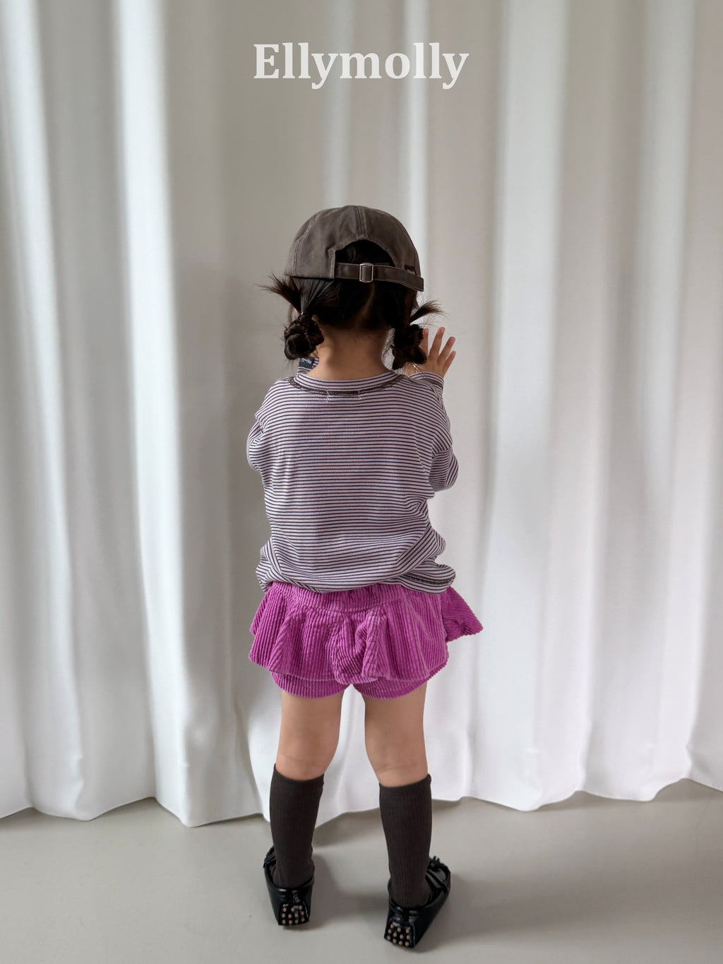 Elly Molly Bibi Frill Corduroy Pants