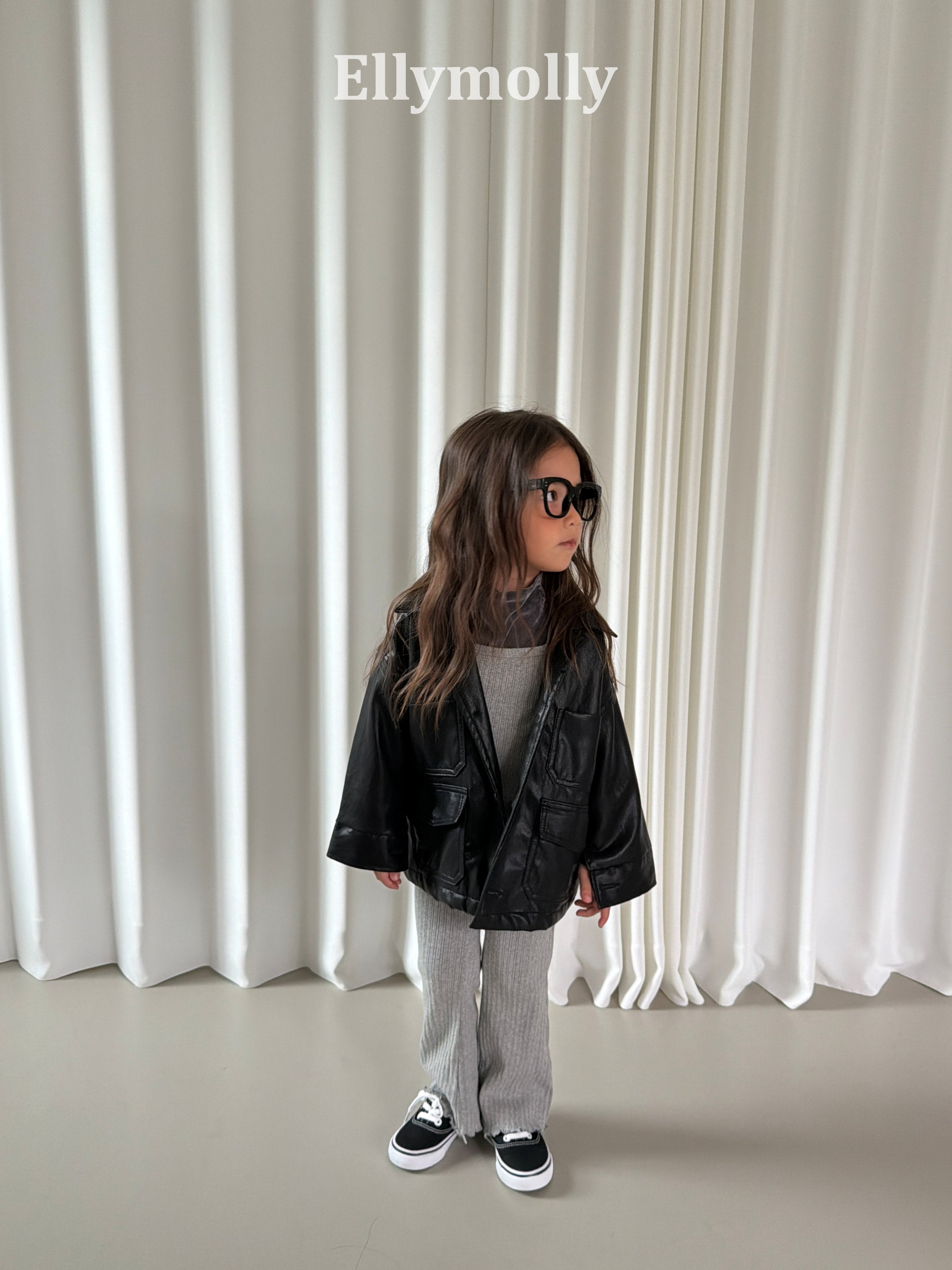 Elly Molly Dudu Ribbed Layered Top