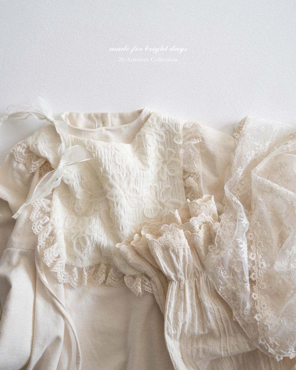 anggo Cream Dress