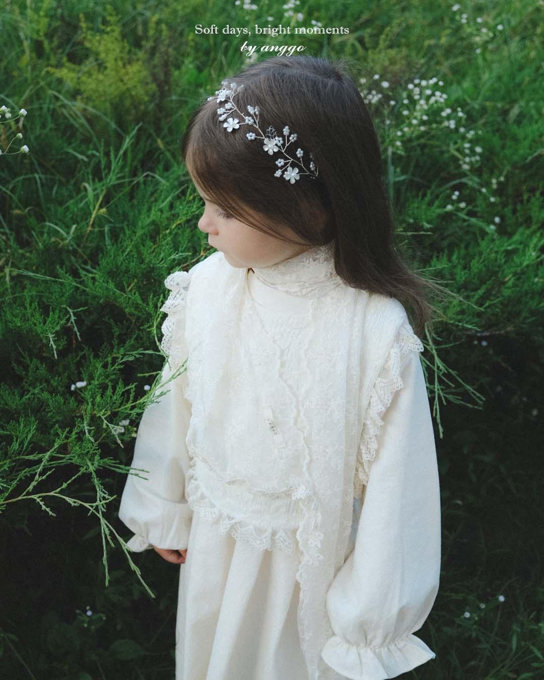 anggo Cream Dress