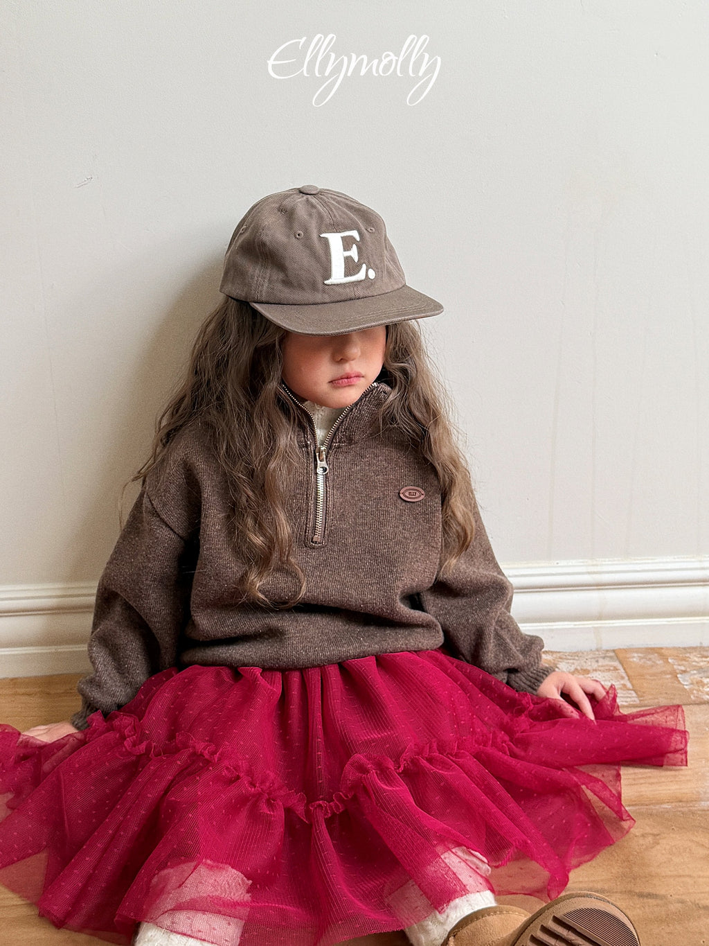 Elly Molly Arden Wool Half Zip-Up