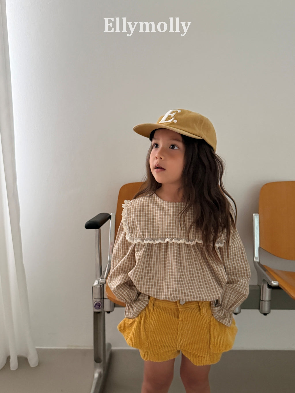 Elly Molly Bibi Frill Corduroy Pants