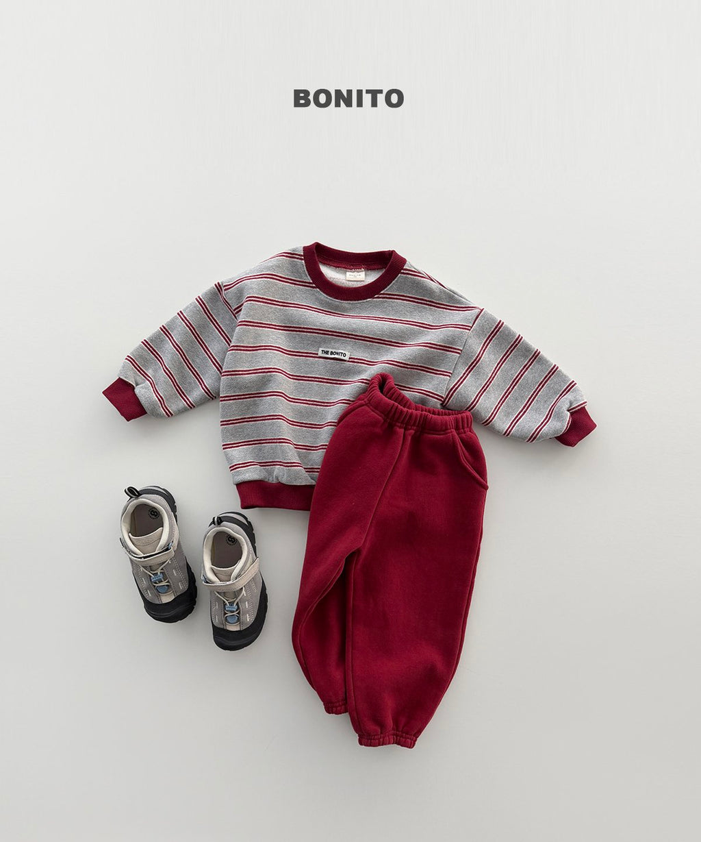 bonito モニカ ボーダースウェット