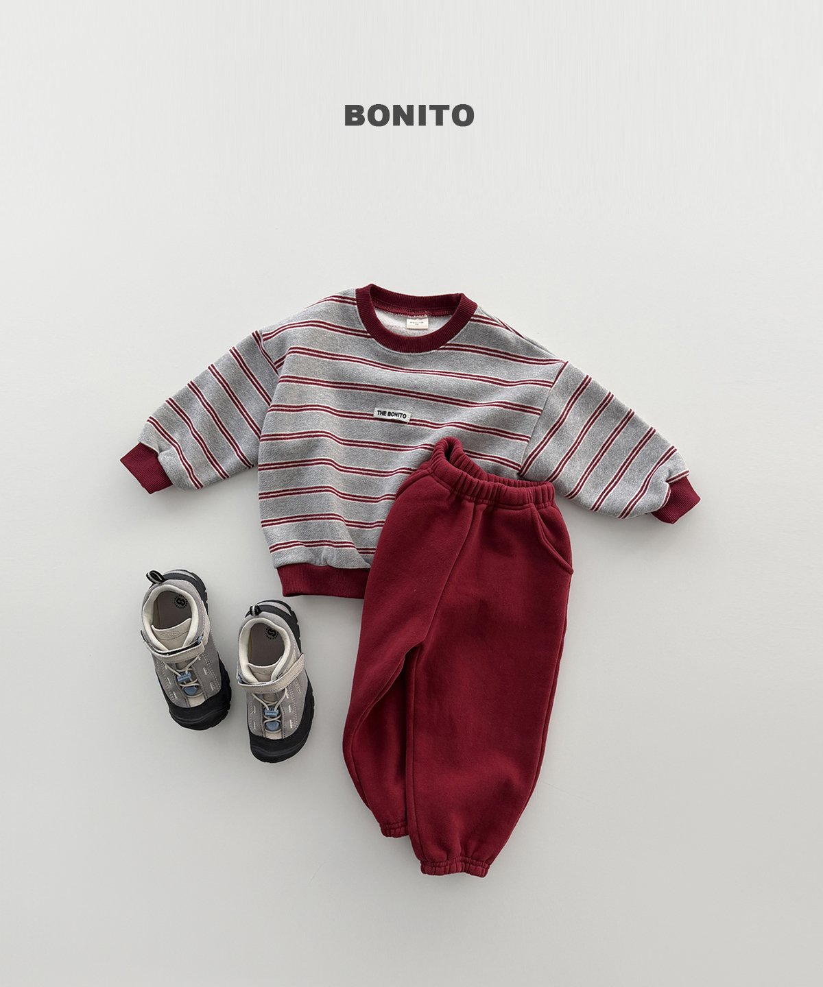 bonito モニカ ボーダースウェット