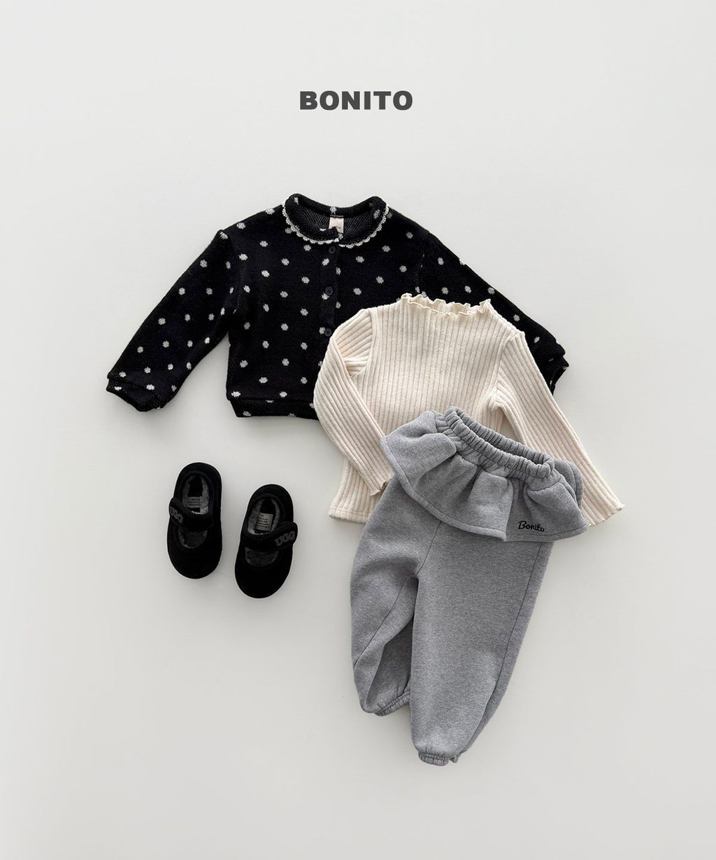 bonito 太リブ タートルネック