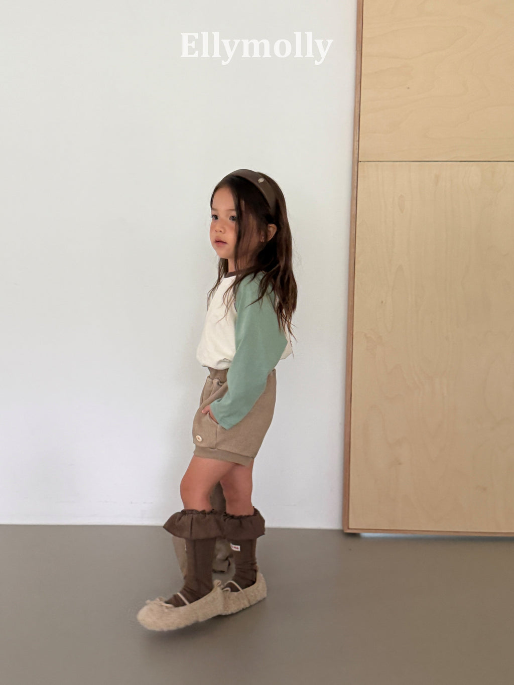 Elly Molly Color Block Raglan Tee