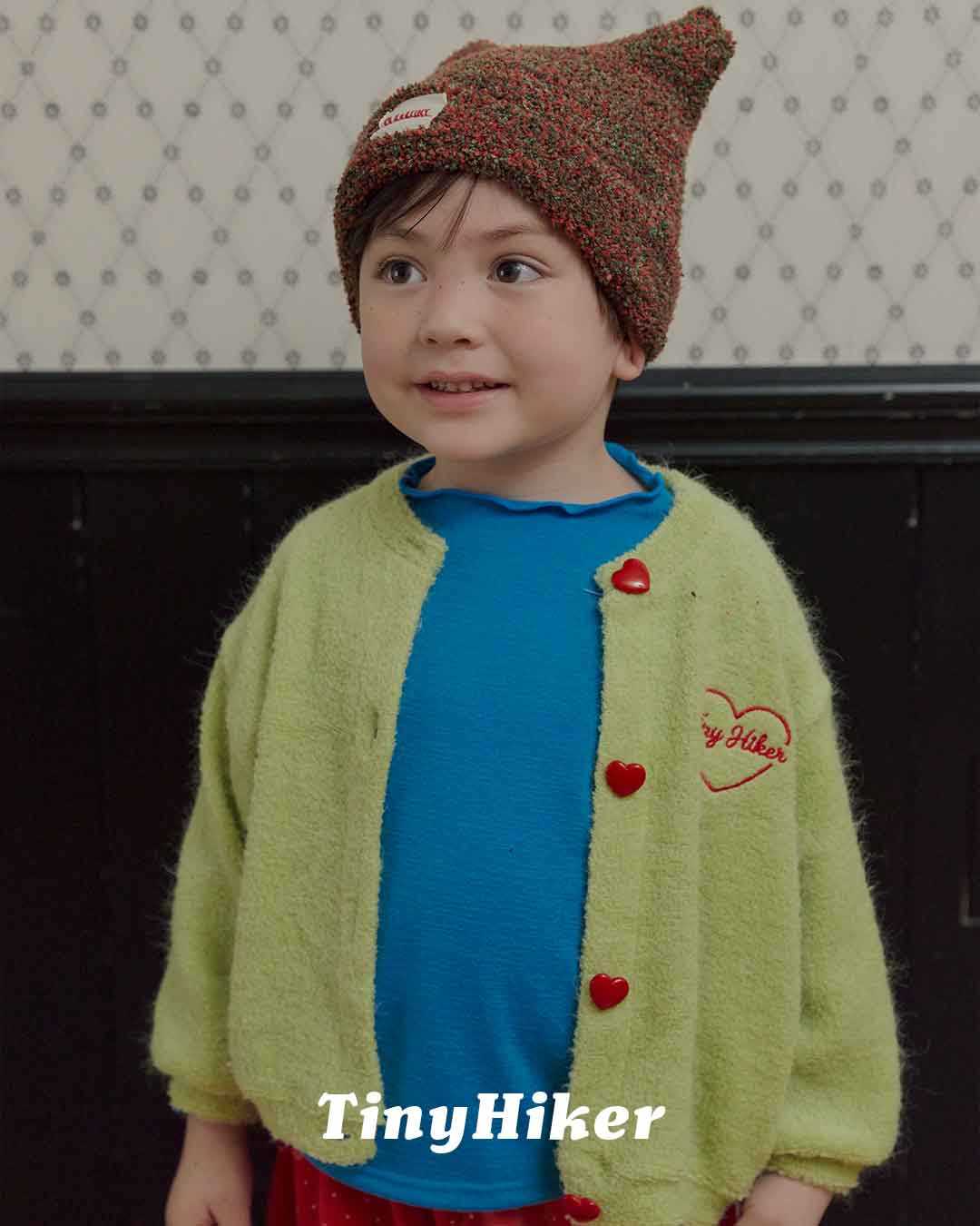 TinyHiker Tiny Heart Cardigan