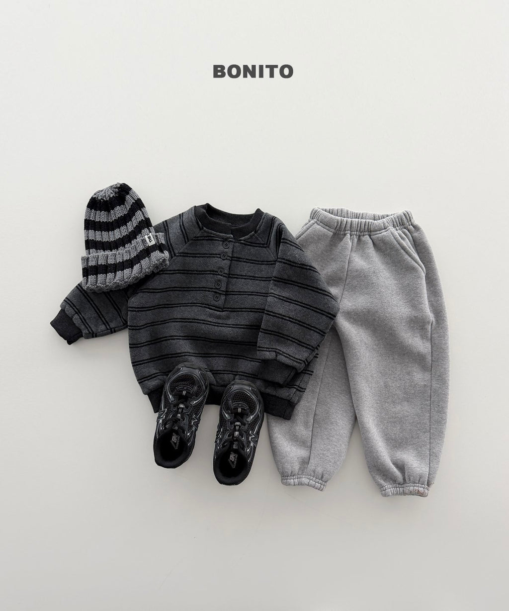 bonito ボーダー ヘンリーネック