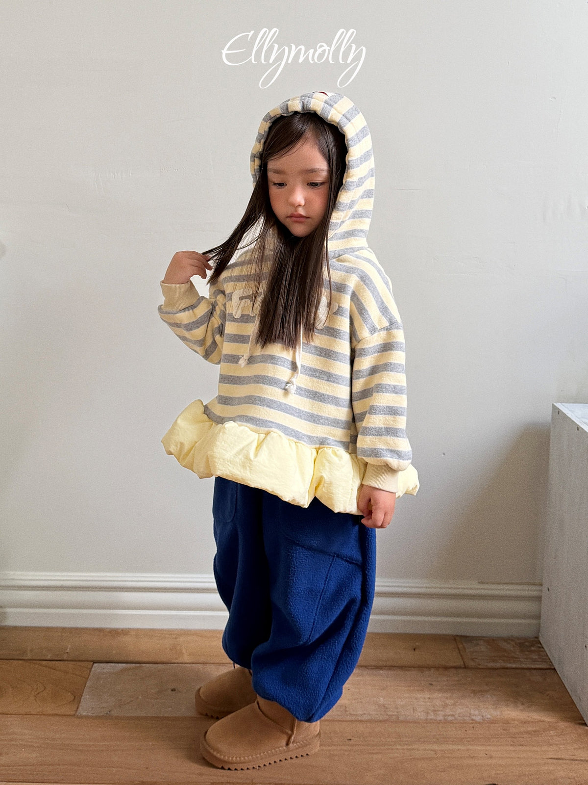 Elly Molly Bubble Mong Hood Sweatshirt