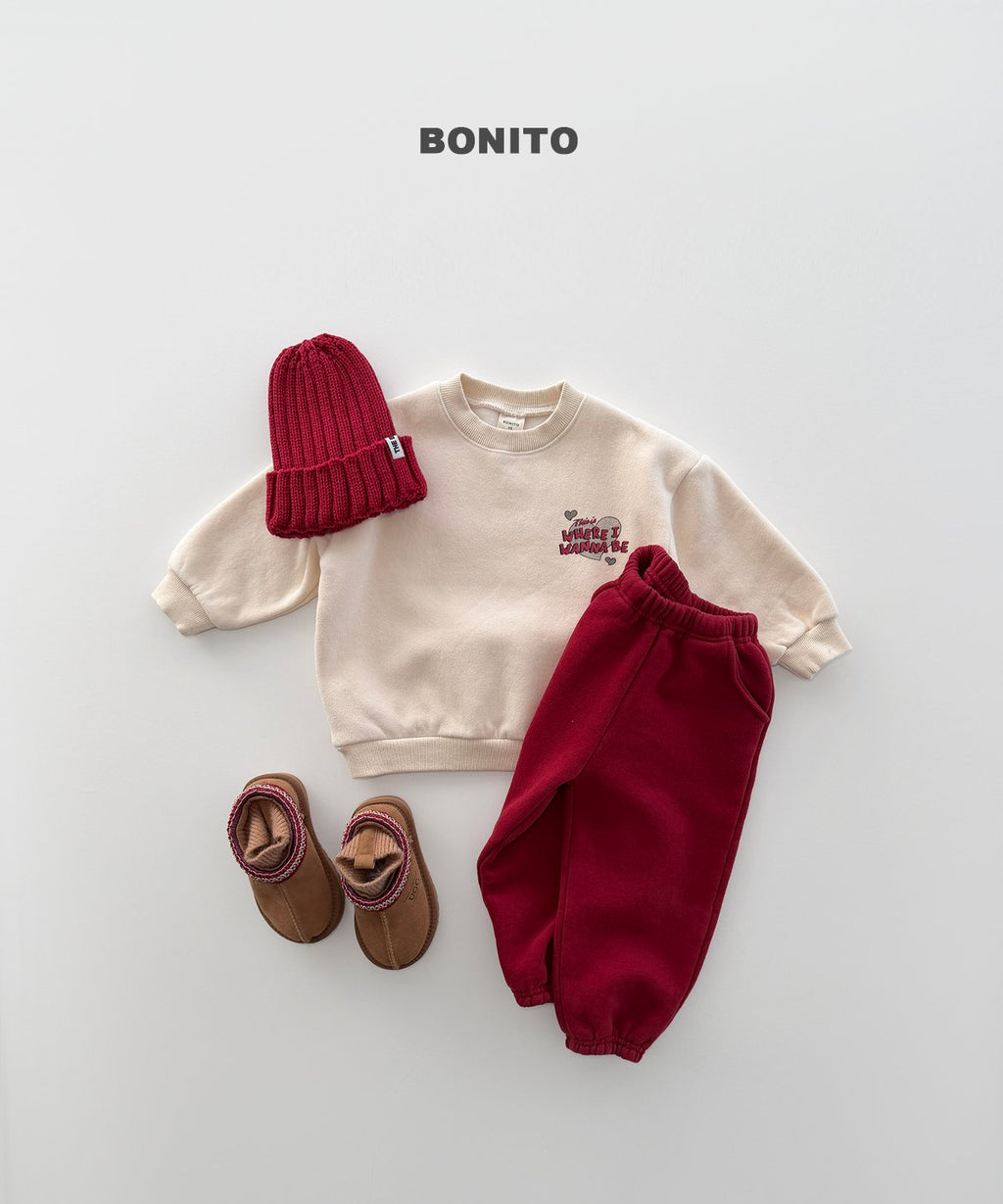 bonito ワナビー スウェット