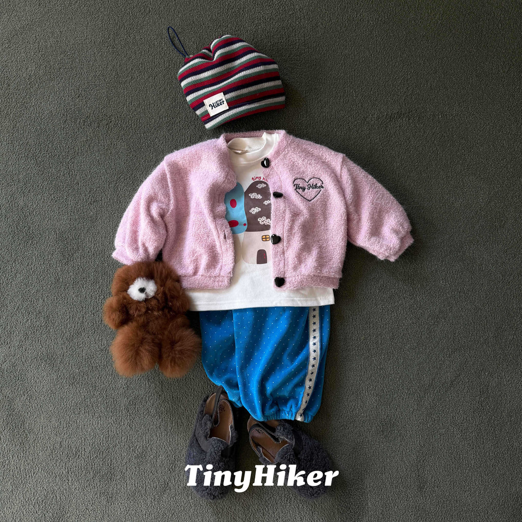 TinyHiker Tiny Heart Cardigan