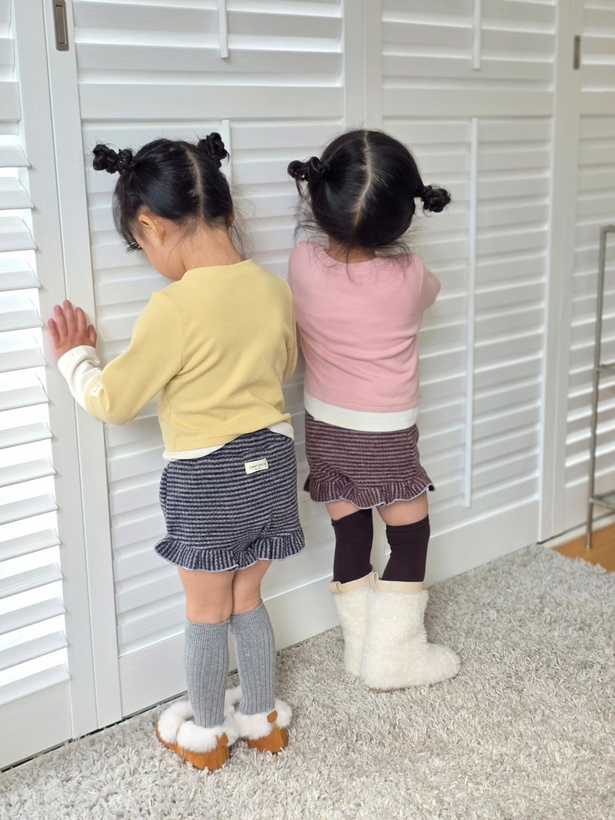 color オズ フリルスカートパンツ