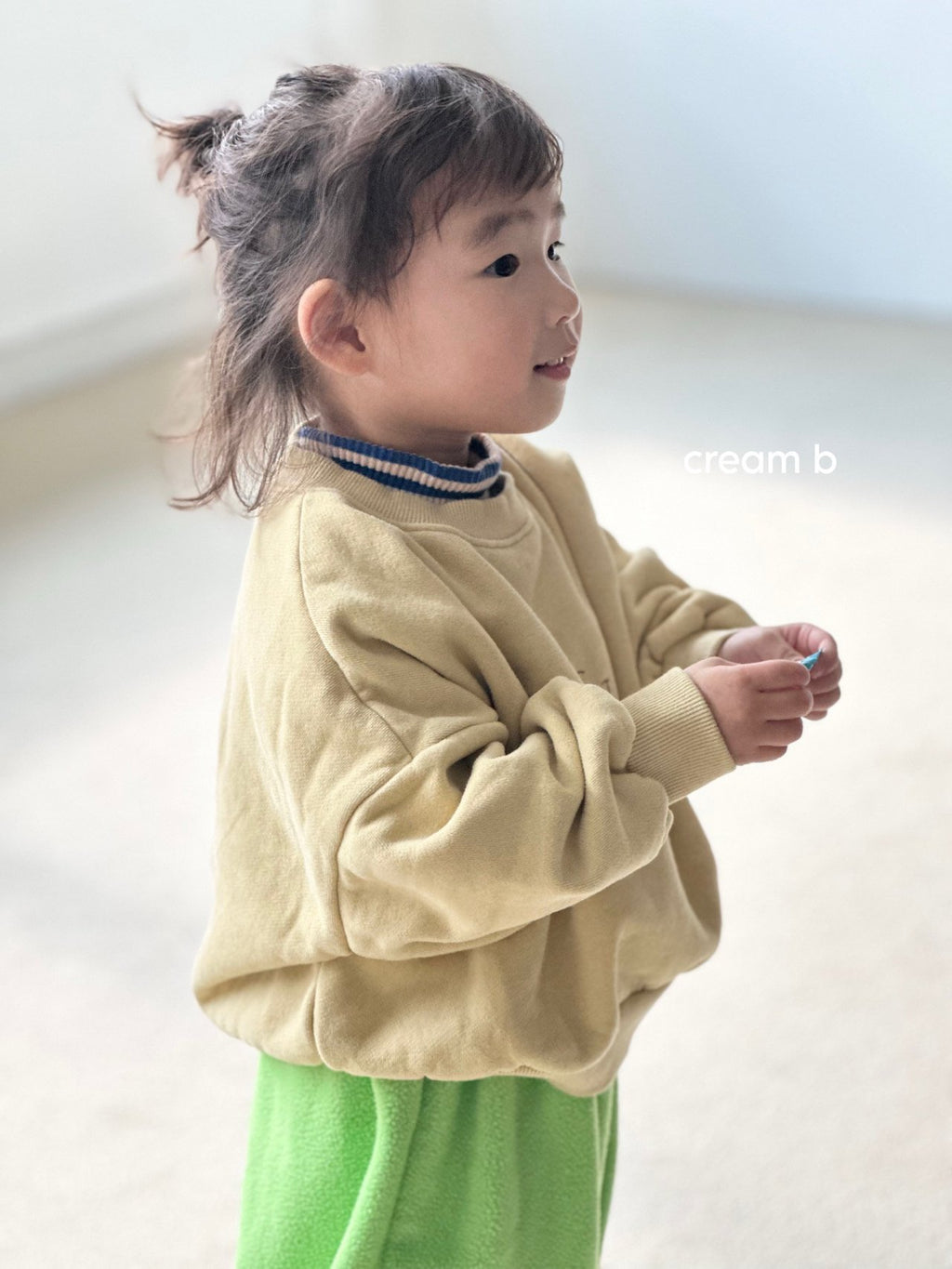 Creambbang Chocolat Brushed Sweatshirt