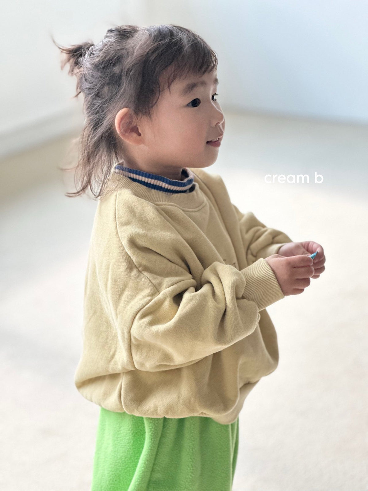 Creambbang Chocolat Brushed Sweatshirt