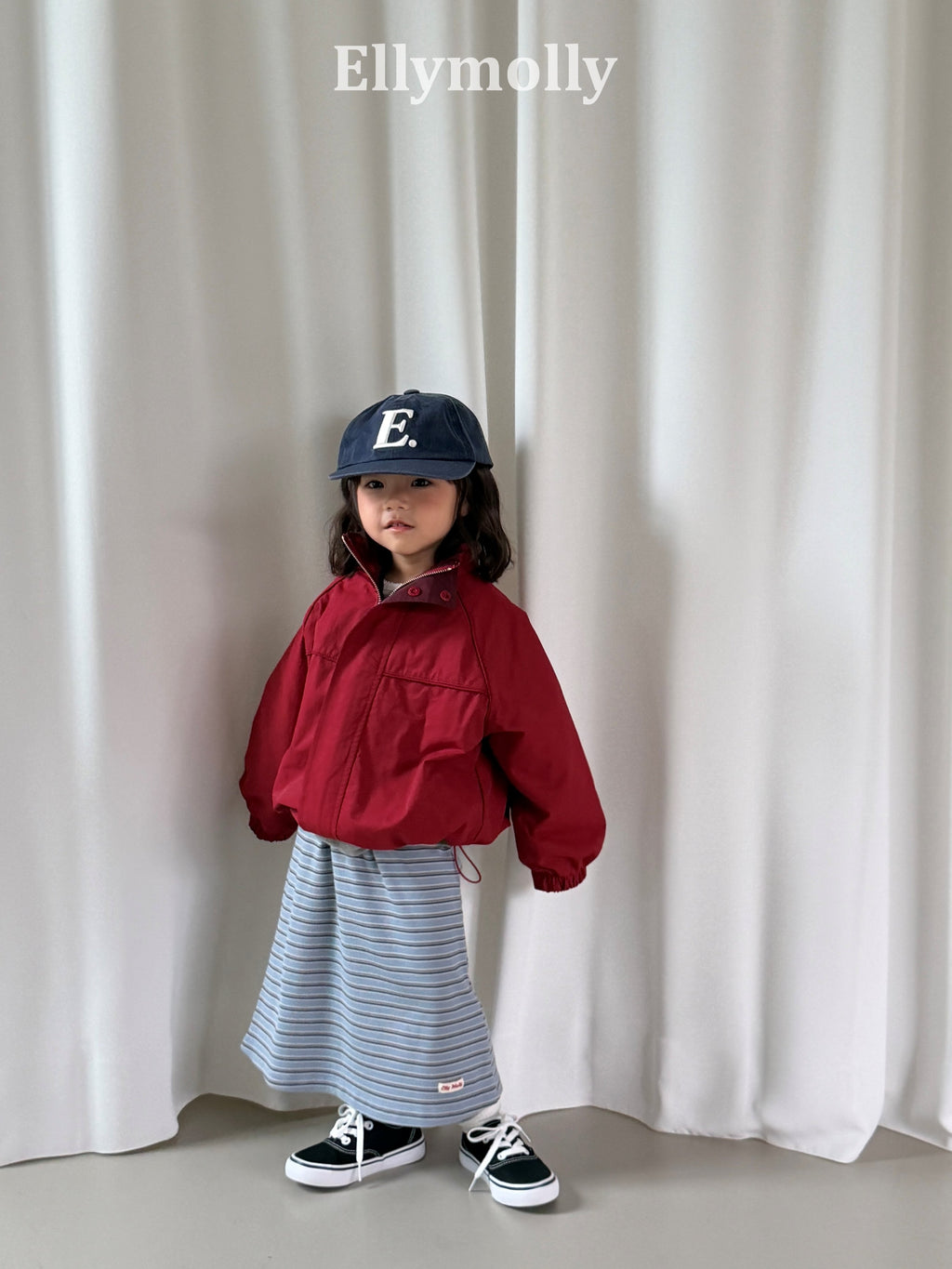 Elly Molly Shadow Long Skirt