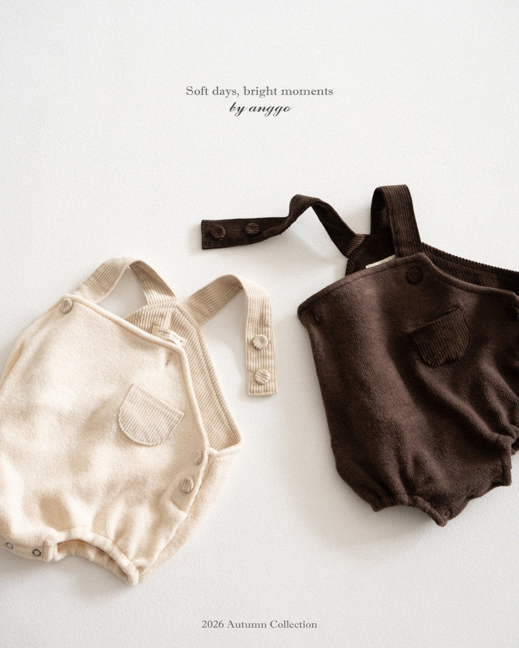anggo Shake Overall Romper