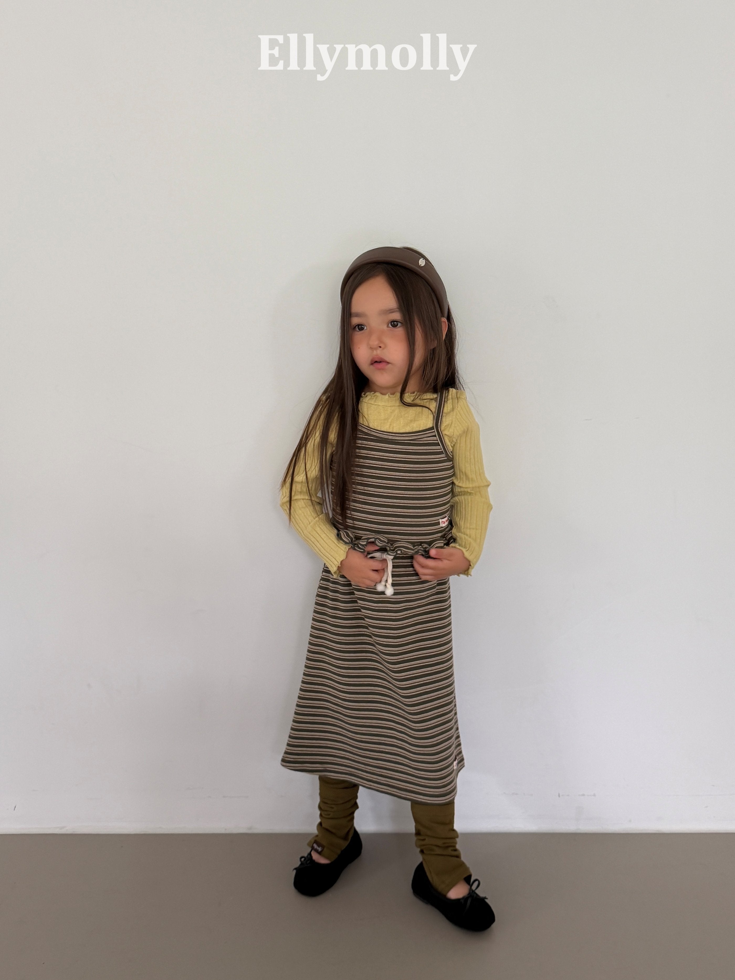 Elly Molly Shadow Long Skirt